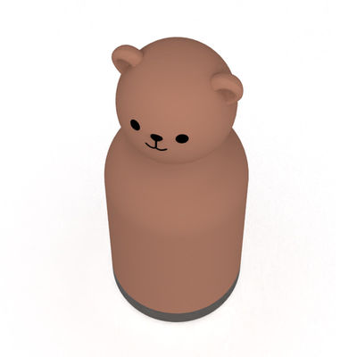 Bear Design Original Custom Food Grade Silicone 304 Stainless Steel Trẻ em trở lại trường Sinh nhật Đồ uống Trẻ em Đồ huấn luyện