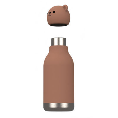 Bear Design Original Custom Food Grade Silicone 304 Stainless Steel Trẻ em trở lại trường Sinh nhật Đồ uống Trẻ em Đồ huấn luyện