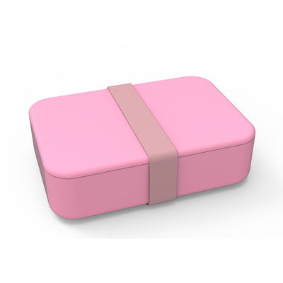 Tùy chỉnh Logo Dây chứa thực phẩm hình chữ nhật silicone mang theo chất lượng thực phẩm hộp Bento với nắp 3 lưới