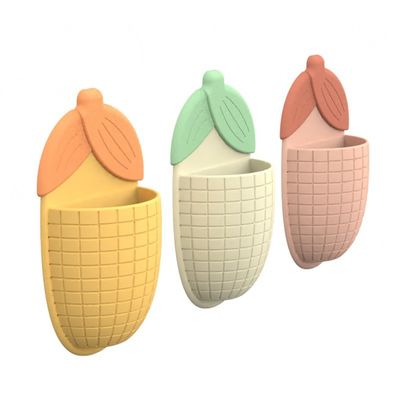 Hãy nói lời tạm biệt với quầy tắm lộn xộn với bộ giữ bột và kem đánh răng 100% silicone