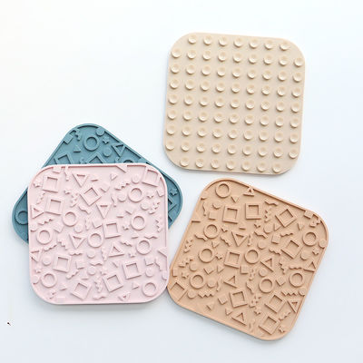 PAISEN Custom silicone thú cưng chó lick Pad Mat dễ dàng để làm sạch muối hút cho ăn lành mạnh của chó mèo vật nuôi chén cho ăn
