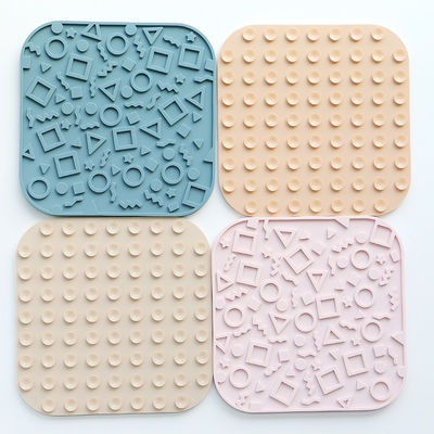 PAISEN Custom silicone thú cưng chó lick Pad Mat dễ dàng để làm sạch muối hút cho ăn lành mạnh của chó mèo vật nuôi chén cho ăn