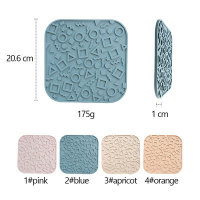 PAISEN Custom silicone thú cưng chó lick Pad Mat dễ dàng để làm sạch muối hút cho ăn lành mạnh của chó mèo vật nuôi chén cho ăn