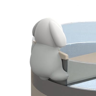 Thiết bị cho quầy bar Đồ vẽ hoạt hình dễ thương Panda Thỏ Thỏ Lợn Thiết kế BPA Không có chất lượng thực phẩm Silicone Aceesoreis cho chai Tumblers